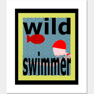 Wild Swimming Posters and Art